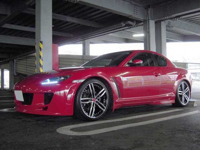 MAZDA RX8 + SHALLEN XF-55 monoblock