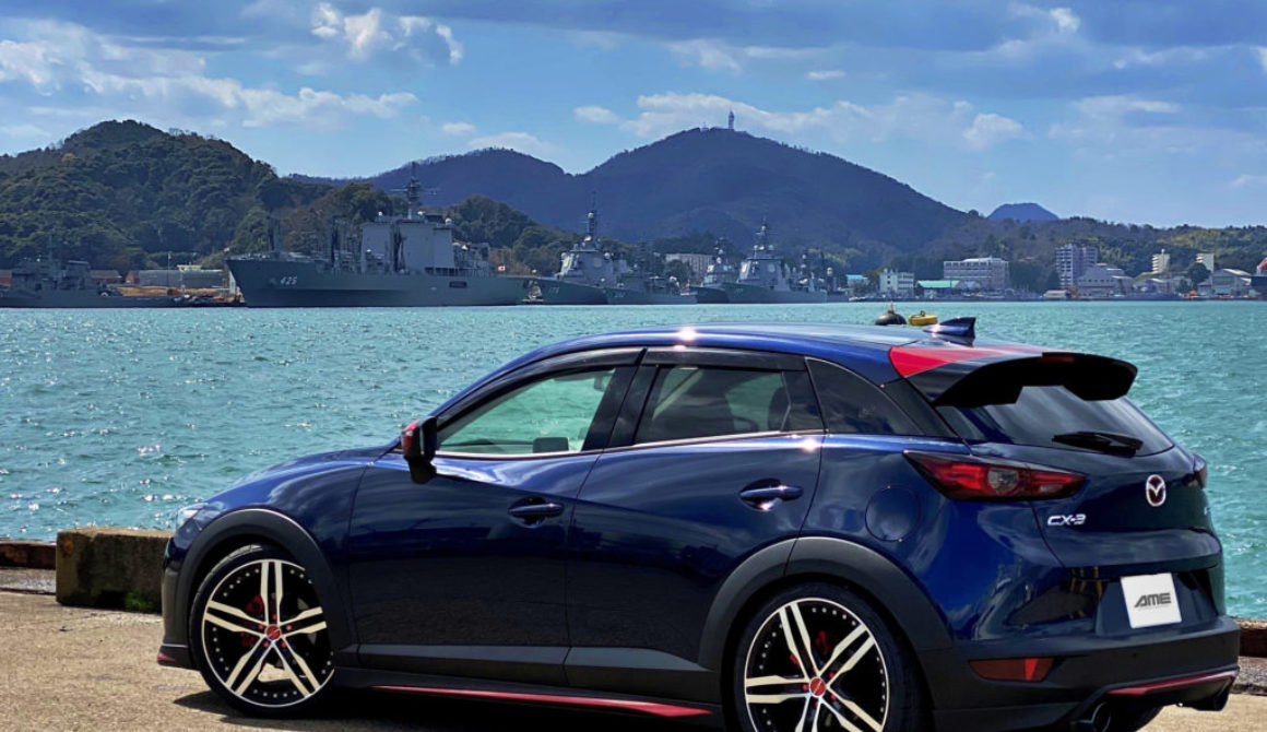 2 MAZDA CX-3×SHALLEN XF-55monoblock