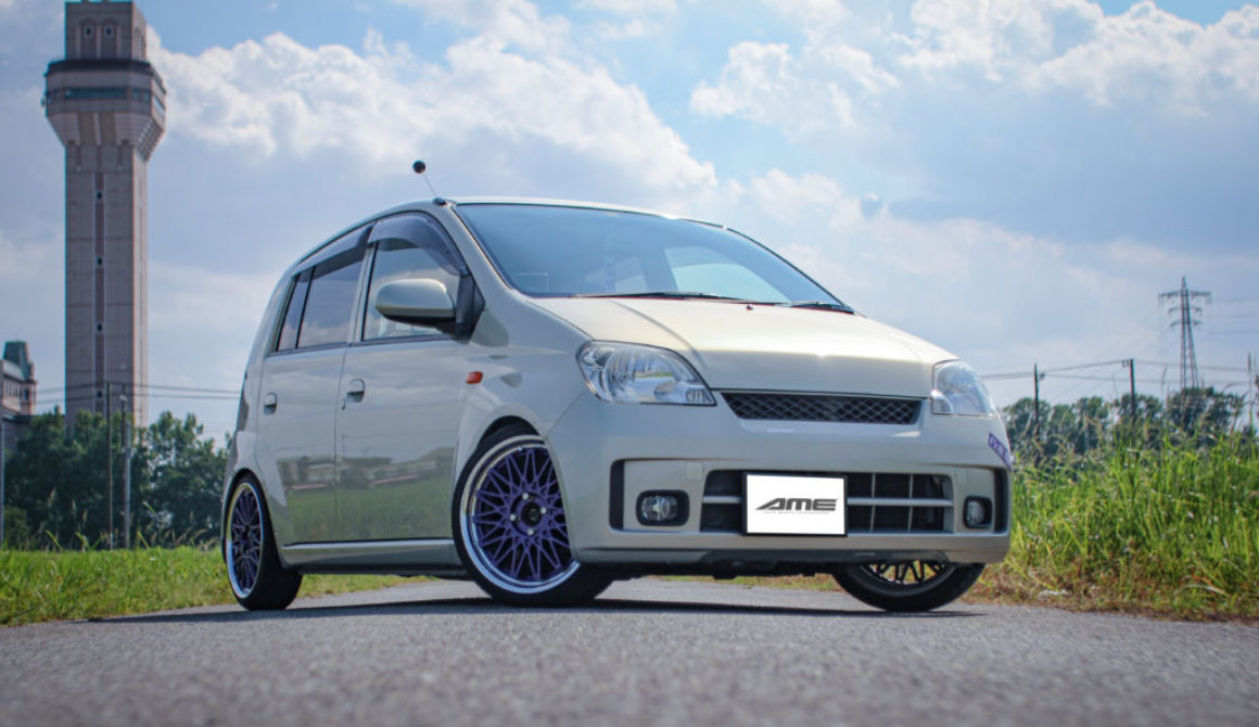 202008172057のコピー ダイハツ ミラ L250S×SHALLEN OLD SCHOOL STYLE MESH
