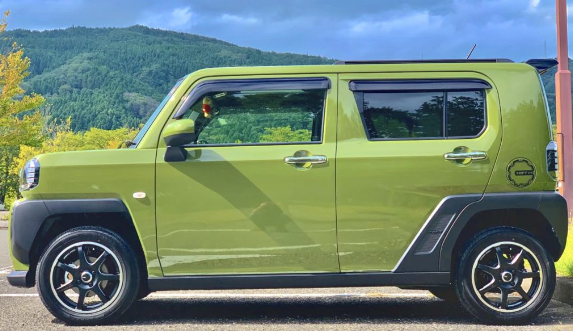 211013_タフト_2 DAIHATSU TAFT Gターボ クロムベンチャー× ENKEI TUNING SC38