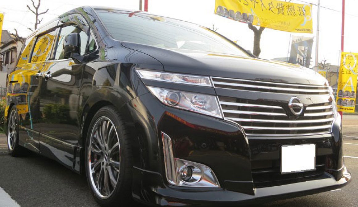 NISSAN ELGRAND + SHALLEN XK-87