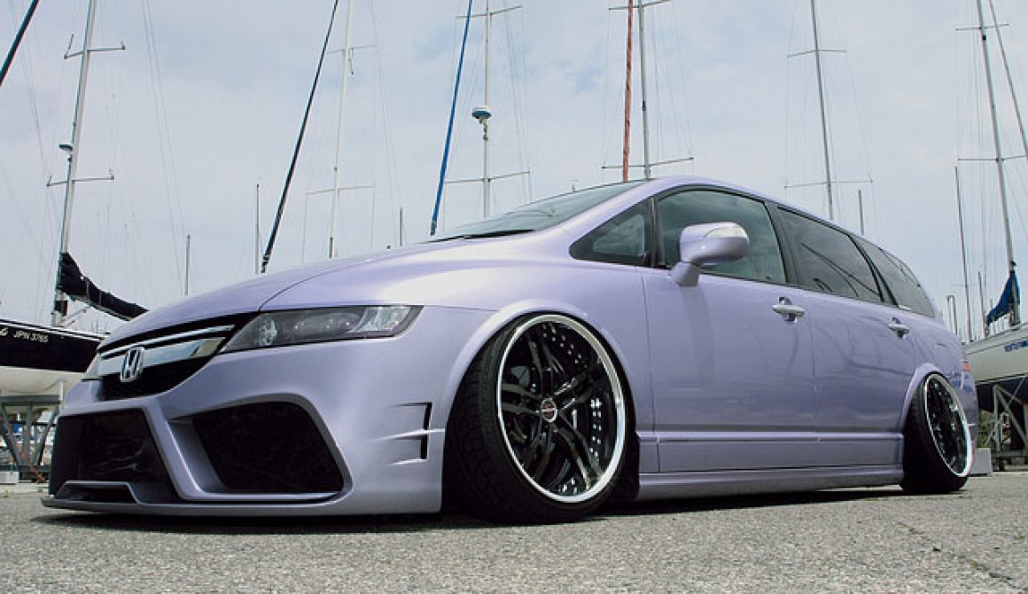 HONDA ODYSSEY SHALLEN + SHALLEN XF-55 Black Coated Edition