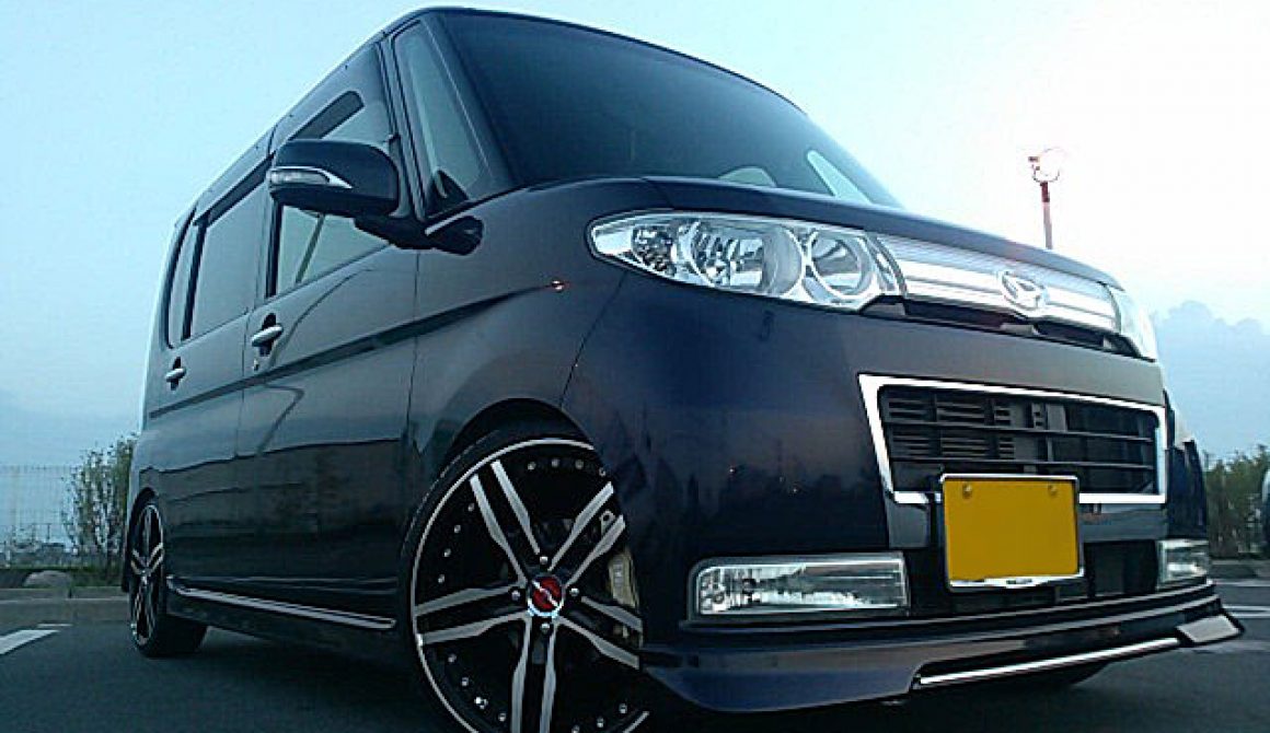 DAIHATSU TANTO CUSTOM  + SHALLEN XF-55 monoblock