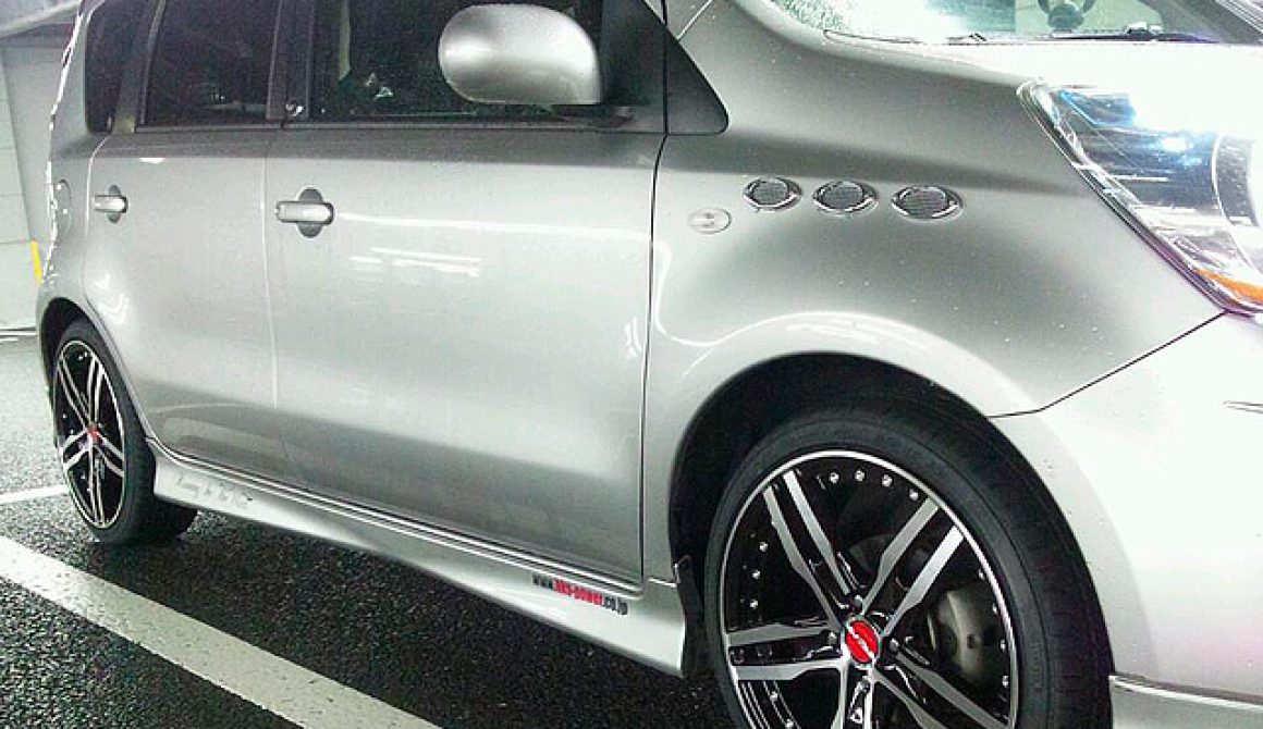 NISSAN NOTE + SHALLEN XF-55 monoblock