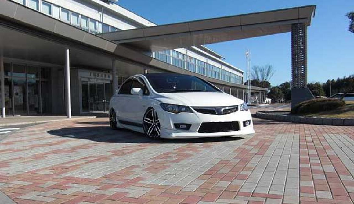 HONDA CIVIC TYPE-R + SHALLEN XF-55 monoblock