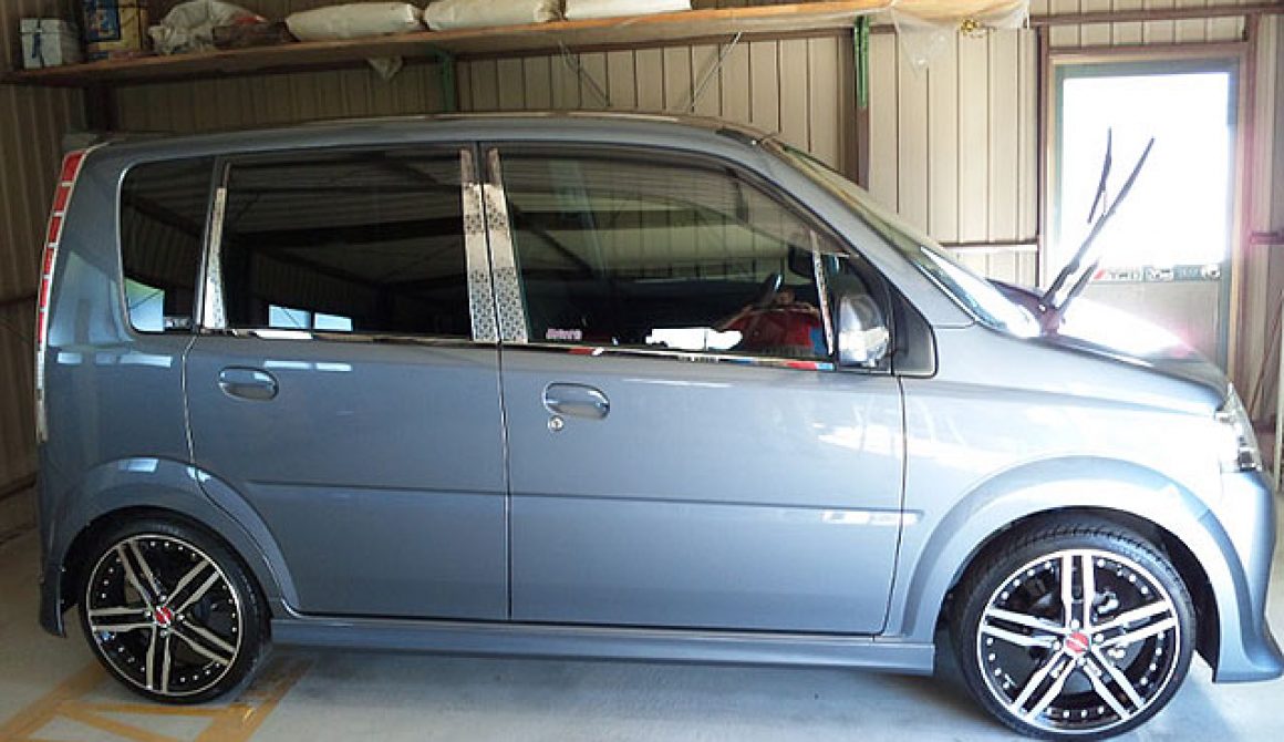 DAIHATSU MOVE + SHALLEN XF-55monoblock