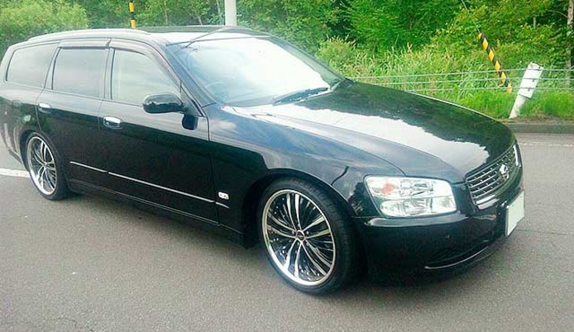 NISSAN STAGEA + SHALLEN XR-75