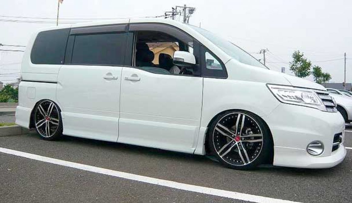 NISSAN SERENA + SHALLEN XF-55 monoblock