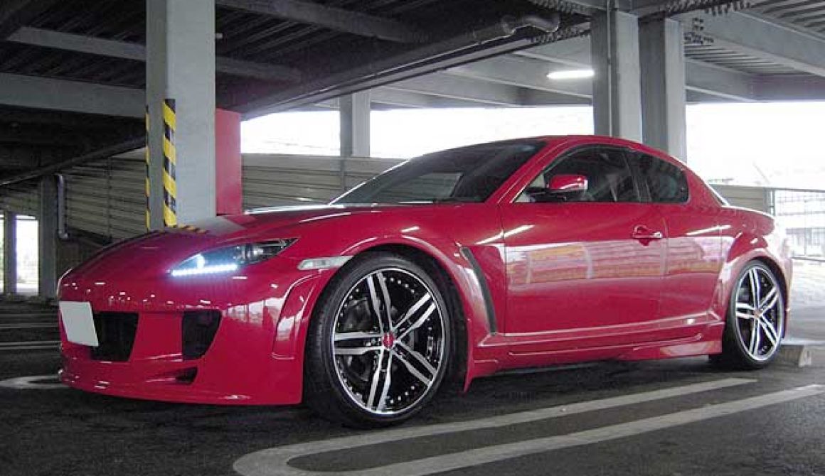 MAZDA RX8 + SHALLEN XF-55 monoblock