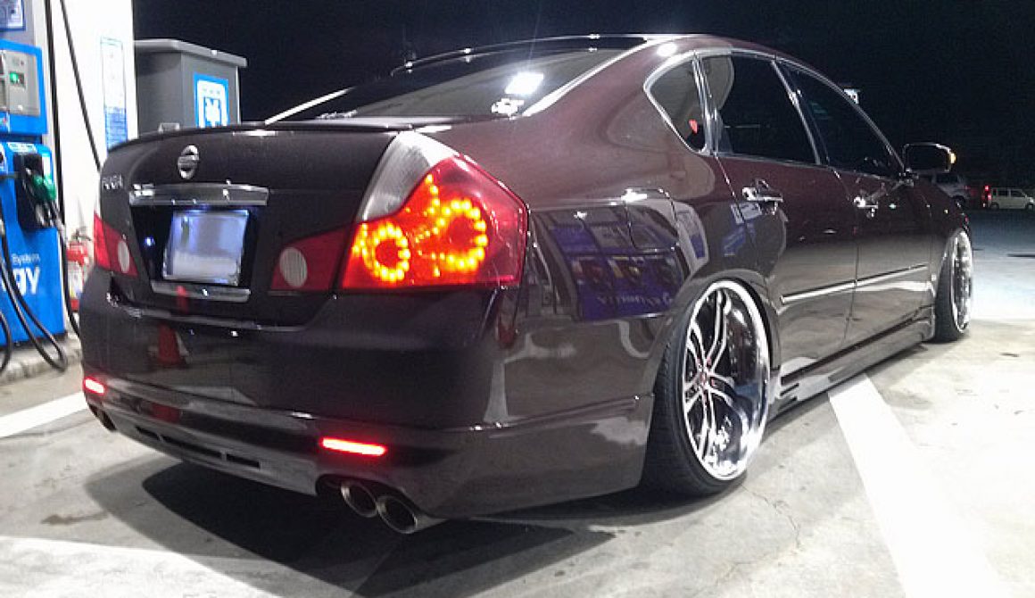 NISSAN FUGA + SHALLEN XF-55